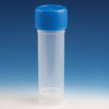Container, Universal, 30mL, Attached Screwcap, PP, Conical Bottom, Self-Standing