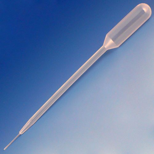 Transfer Pipet, 5.8mL, Fine Tip, 157mm, STERILE, Individually Wrapped, 100/Bag, 4 Bags/Unit