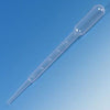 Transfer Pipet, 7.5mL, Large Bulb, Graduated to 3mL, 148mm, STERILE, Individually Wrapped, 100/Bag, 4 Bags/Unit