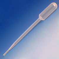 Transfer Pipet, 8.0mL, General Purpose, Large Bulb, 157mm, STERILE, Individually Wrapped, 100/Bag, 4 Bags/Unit 