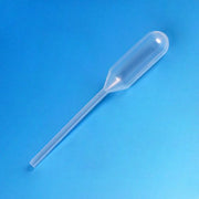 Transfer Pipet, 1.2mL, General Purpose, 65mm, STERILE, Individually Wrapped, 100/Bag, 5 Bags/Unit 