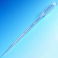 Transfer Pipet, 15mL, Graduated to 5mL, Extra Long, 215mm (8.5 Inches Long), 250/Box, 10 Boxes/Unit 