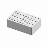 Block, used for 50mL tubes, 8 holes