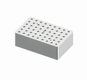 Block, used for 50mL tubes, 8 holes