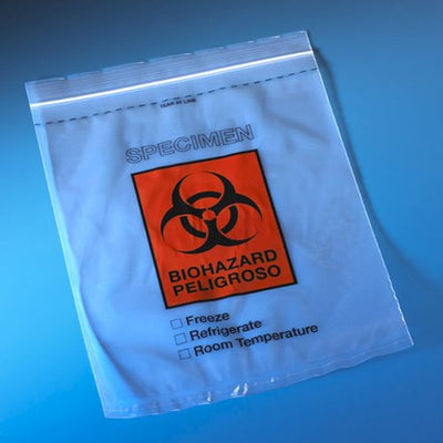 Bag, Biohazard Specimen Transport