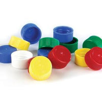 Screw Cap for 5mL and 10mL Transport Tubes, Yellow