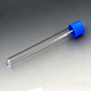 Test Tube with Separate Blue Screw Cap, 16 x 120mm (15mL), PS, 125/Bag, 8 Bags/Unit 