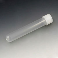 Test Tube with Attached Screw Cap, 16 x 100mm (12mL), PP, 250/Pack, 4 Packs/Unit