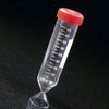 Centrifuge Tube, 50mL, with Separate Red Screw Cap, PS, Printed Graduations