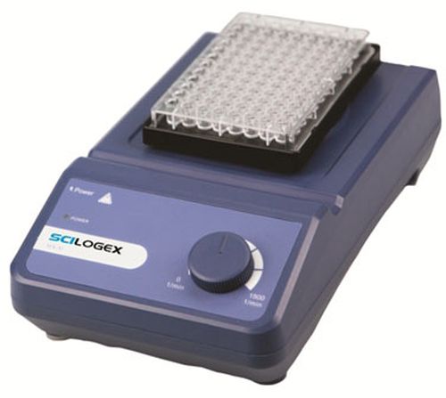 SCILOGEX MX-M Microplate Mixer, 0-3000RPM, 100-220V, 50/60Hz, US Plug